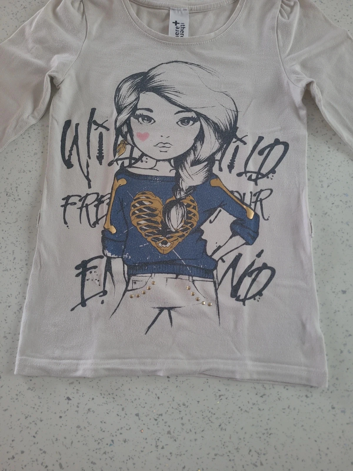 Blusa de mangas compridas para meninas – photo 2